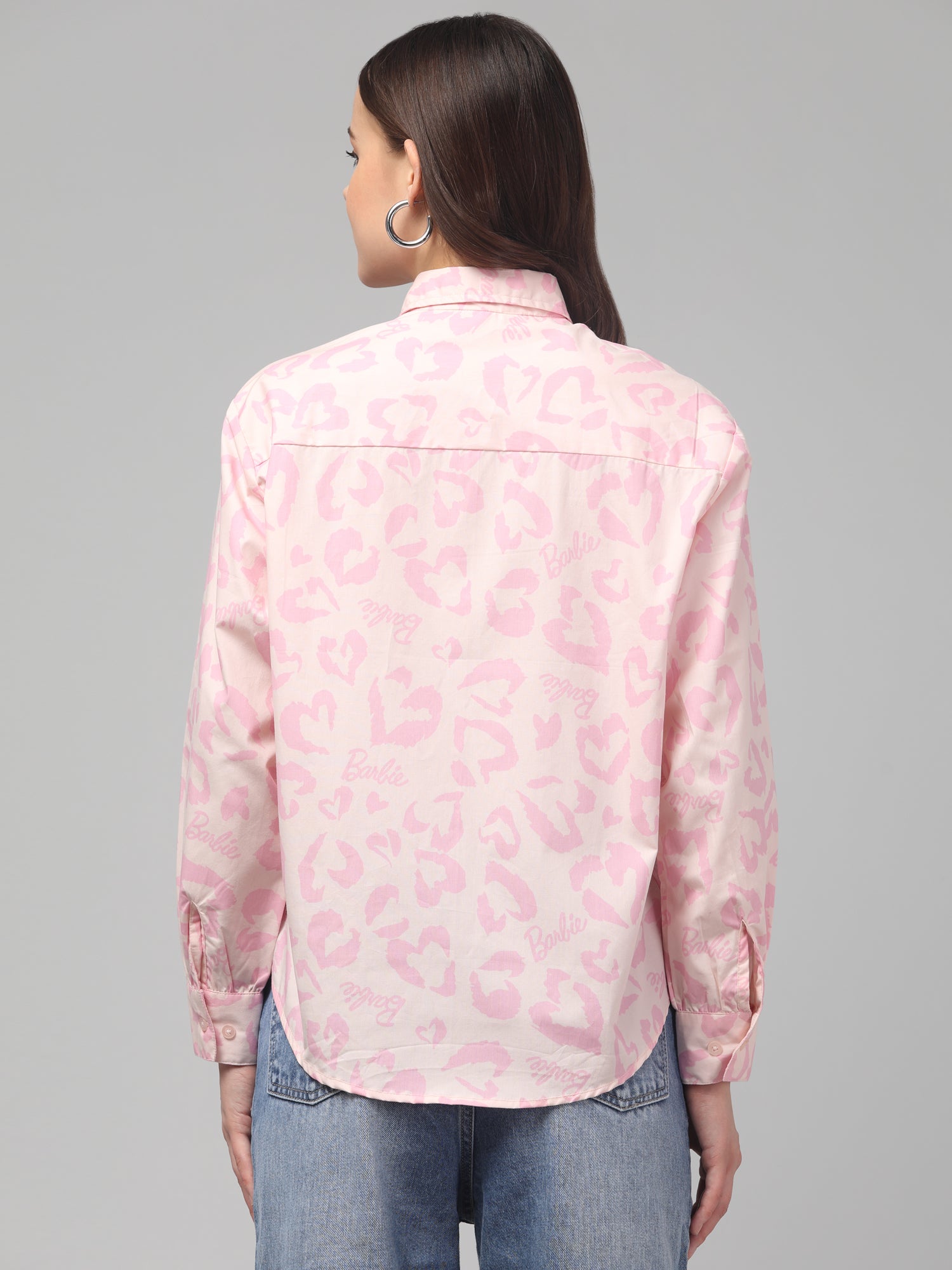 Pink Color Full Sleeve Shirt