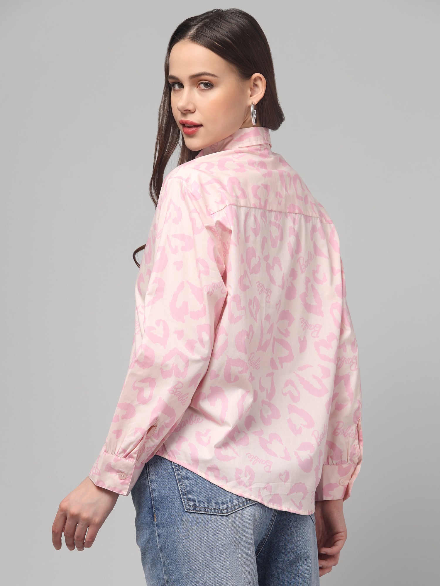 Pink Color Full Sleeve Shirt