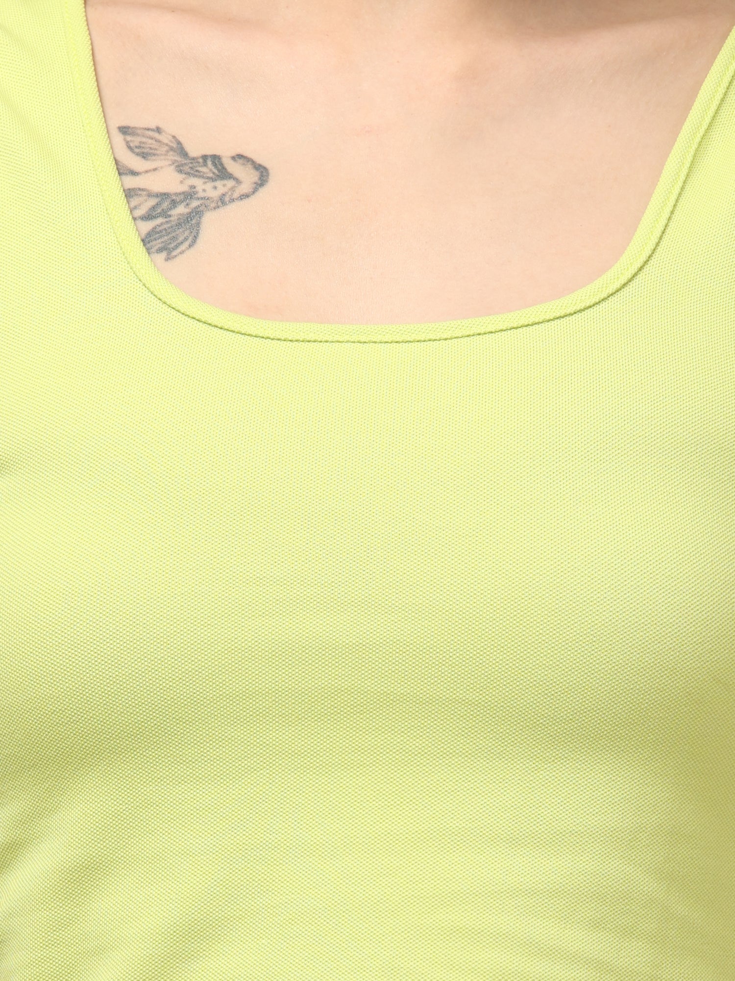 Bright Yellow Tank Top