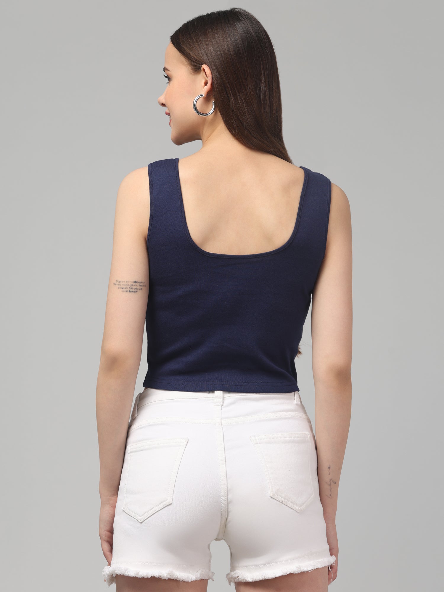 Dark Blue Tank Top