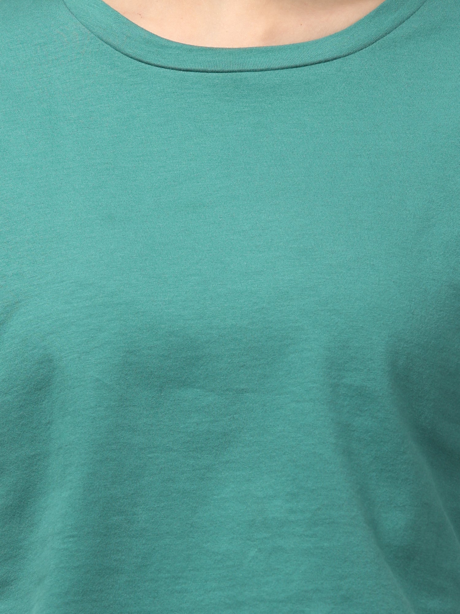 Racing Green Crop T-shirt