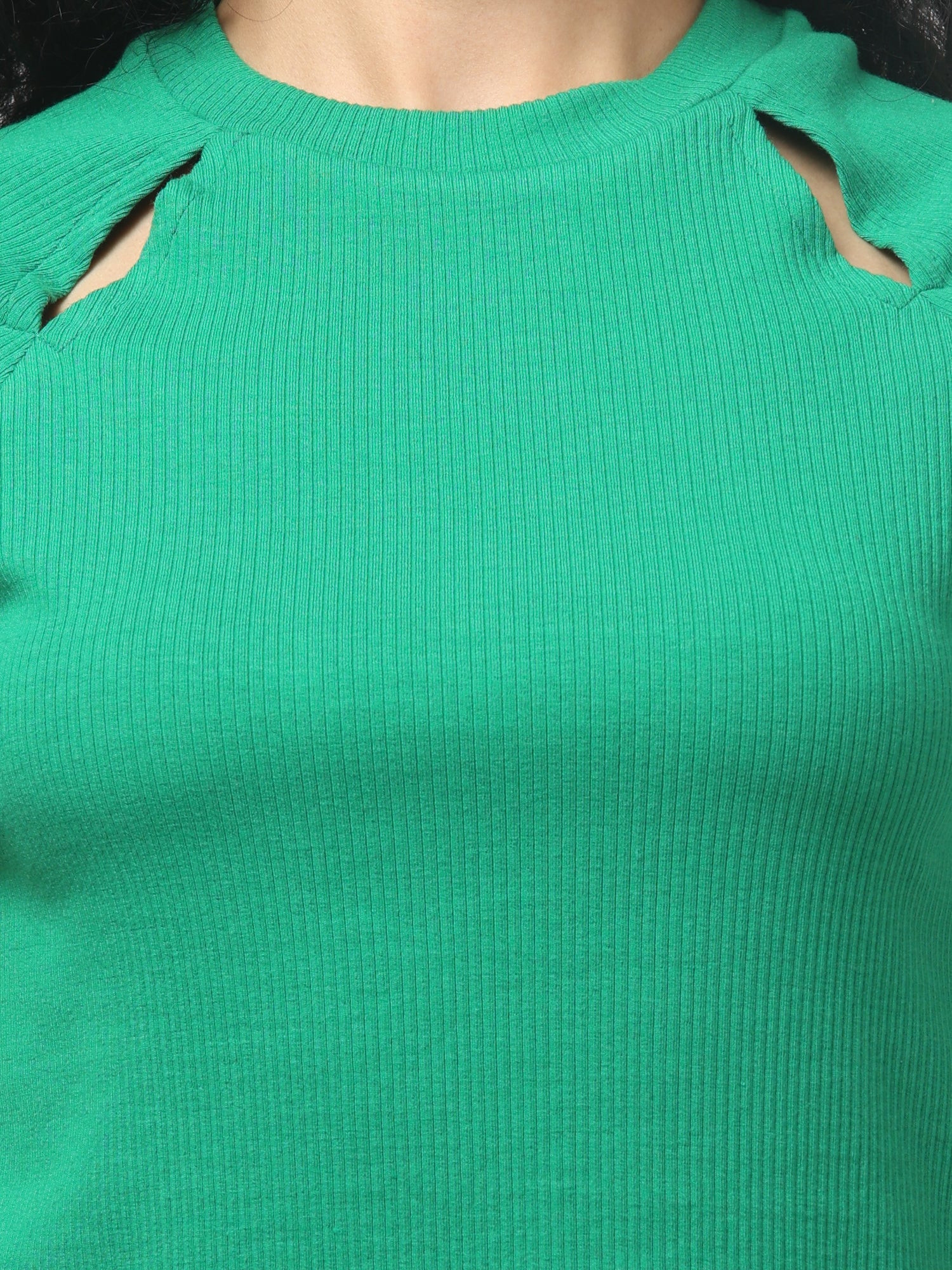 Elf Green cut-out T-Shirt
