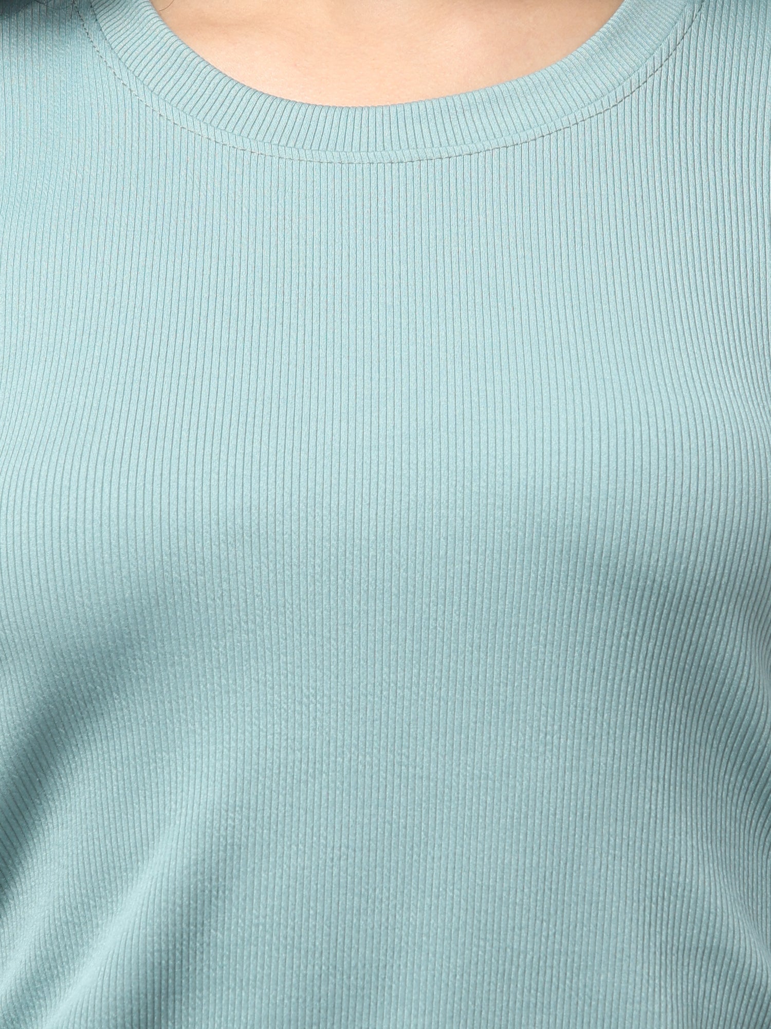 Solid Jet Stream Solid Short Sleeve Top