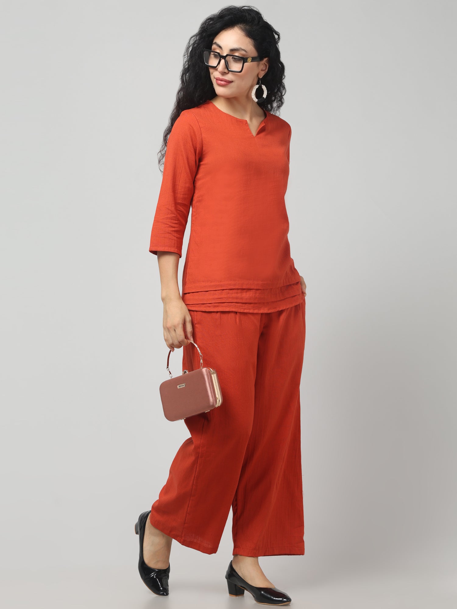 Chilean Fire Solid Co-ord Set