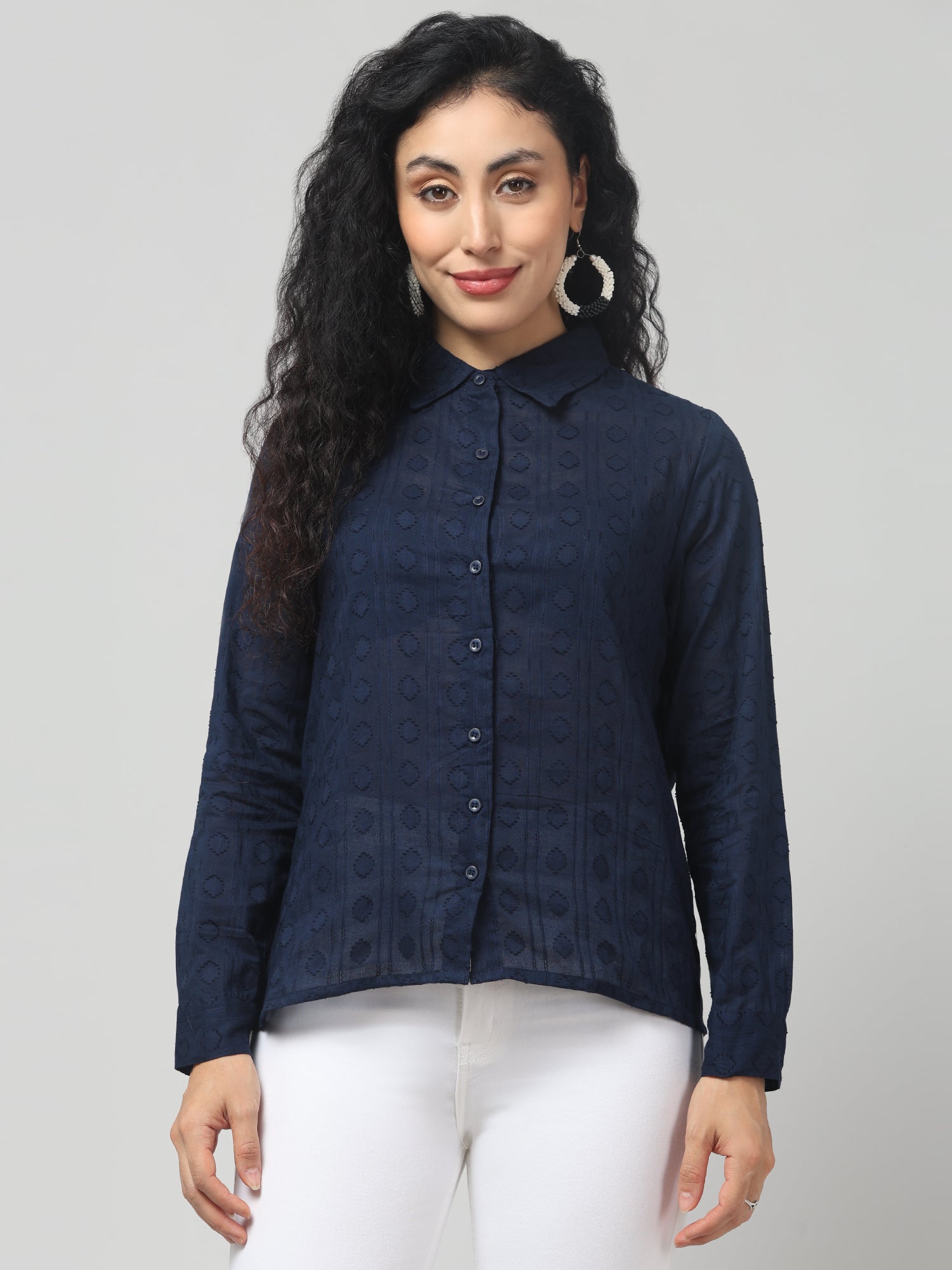 Full Sleeve Solid Licorice Casual Shirt