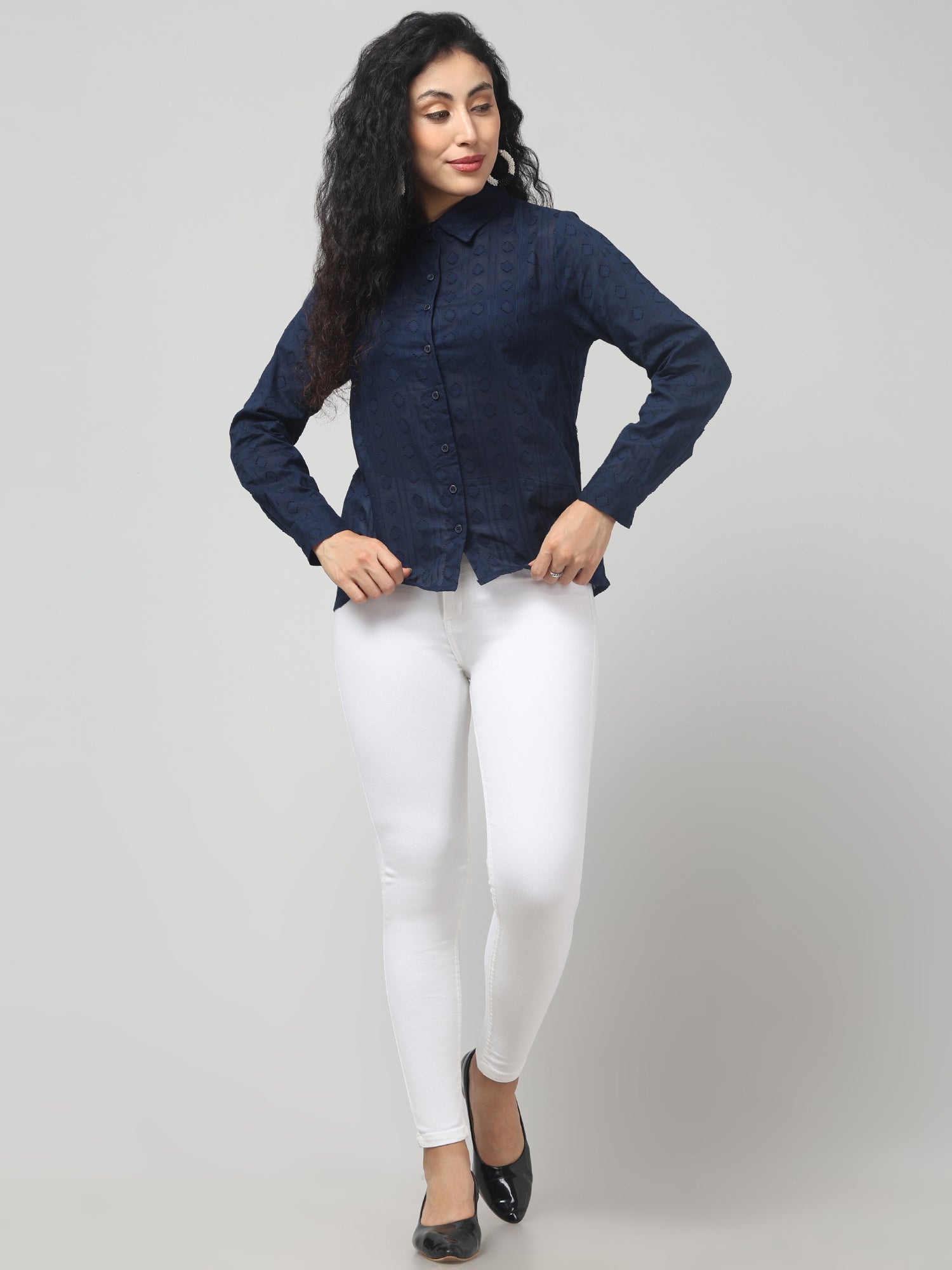 Full Sleeve Solid Licorice Casual Shirt